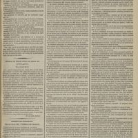 0091 - Page 83 - Hôpital de la Charité. M. Piorry. Théorie et traitement des affections nerveuses (névroses). (Névropallies) / Déchirure du périnée datant de trente ans, opération, guérison ; par le Docteur Brown. (British medic. journal) / Société de chirurgie. Séance du 9 février 1859. M. Denucé : Compte rendu clinique des maladies chirurgicales observées en 1857 dans le service de M. Denucé / Physiologie pathologique et étiologie des rétrécissements qui suivent l'ablation circulaire des hémorrhoïdes. M. Verneuil