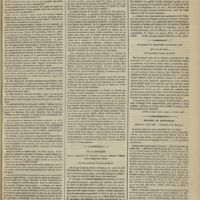 0147 - Page 131 - Anévrysme traumatique de l'artère sous-clavière. Ligature de cette artère en dedans des muscles scalènes et de l'artère carotide primitive. Mort / De la respiration après la suppression de l'exhalation cutanée ; influence vivifiante d'une température élevée. Par M. le Professeur Valentin... (Archiv. für physiologische Heilkunde et Gaz. méd.) / Traitement du rhumatisme articulaire aigu par le suc de citron, par le Professeur Lebert... (Archiv. f. path. anat. u. phys., et Union méd.) / Société de chirurgie. Séance du 7 mars 1860. Testicule droit hypertrophié à l'anneau. - Hernie épiploïque du même côté. - Absence du testicule gauche dans le scrotum