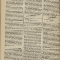 0596 - Page 582 - Revue clinique hebdomadaire. Erysipèle mortel de la face, précédé de troubles graves du côté du pharynx et du larynx. - Question des érysipèles internes / Eruption tardive et difficile de la dernière dent molaire / Ménorrhagie promptement mortelle, survenue à la troisième menstruation, dans l'état de vacuité de l'utérus, chez une jeune fille de dix-sept ans, au milieu de la santé la plus florissante. Par M. le Dr Roché... / Quelques réflexions sur le mode opératoire de M. Marion Sims, pour les fistules vésico-vaginales ; par M. Clément Ollivier...