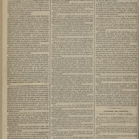 0124 - Page 110 - Hôtel-Dieu. M. Trousseau. Goître exophthalmique / Observation d'une angine couenneuse grave. Emploi de la glace. - Guérison. Par M. le Dr Violette / De l'emploi du chloroforme dans le traitement des anévrysmes par la compression digitale. Par M. le Dr Alf. Liégard... / Académie des sciences. Séance du 29 février 1864. Paléontologie. M. Milne-Edwards, au nom de MM. Lartet et Christy