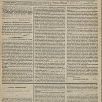 0147 - Page 133 - Sommaire / Séance de l'Académie des sciences. [Dr Brochin] / Association des médecins du département de la Seine / [Feuilleton]. Lettres obstétricales. De la position de la femme pendant l'accouchement