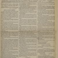 0015 - Page 1 - Sommaire / Sociétés savantes et hôpitaux / Hôpital de la maternité. M. Hervieux. Tumeurs multiples des ovaires dites par inclusion foetale. (Observation recueillie par M. Chantreuil...)