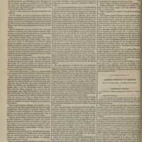 0080 - Page 70 - Clinique des Départements. M. Ancelet. Expulsion d'un oeuf à six semaines. - A neuf mois, expulsion d'une môle hydatoïde. - Phénomène semblable chez la soeur du sujet. - Caractères spéciaux de la môle. (La fin prochainement) / Hygiène militaire ; par M. le Dr Judée... / Académie impériale de médecine. Séance du 11 février 1868. Correspondance officielle / Correspondance manuscrite. Injections intra-utérines. M. Gosselin