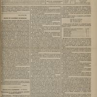 0103 - Page 93 - Sommaire / Séance de l'Académie de médecine. [Dr Brochin] / Hôpital de la Maternité. M. Hervieux. Symptomatologie de la péritonite puerpérale généralisée ou générale d'emblée