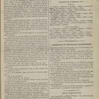 0019 - Page 7 - Variétés. Jacques de Béthencourt. - Origine de la syphilis. A. M. Fournier. (A suivre) / Concours de l'internat (1871) / Chronique et nouvelles scientifiques. Société des médecins de l'état-civil / Petite correspondance