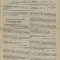 0021 - Page 9 - Sommaire / Revue clinique hebdomadaire. Étude clinique sur les blessures des nerfs par les armes à feu