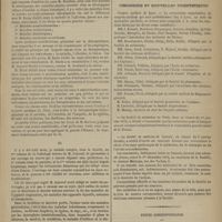 0099 - Page 87 - Variétés. I. Les eaux minérales dans le traitement des affections utérines, par le Docteur Félix Roubaud. II. Leçons sur le traitement des maladies chroniques en général et des affections de la peau en particulier, par l'emploi comparé des eaux minérales, etc., par le Docteur E. Bazin... III. Traité de pathologie interne, par M. Jaccoud... / Chronique et nouvelles scientifiques. Congrès médical de Lyon / La Société de médecine de Louvain / Petite correspondance