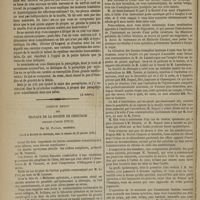0104 - Page 92 - Hôpital de la Charité. M. Peter... Conférences cliniques sur les pelvi-péritonites et la paraplégie utérine. (Recueillies par M. J. Finot...). (A suivre) / Compte rendu des travaux de la Société de chirurgie pendant l'année 1870 ; par M. Panas... (Lu à la Société de chirurgie, dans la séance du 17 janvier 1872)