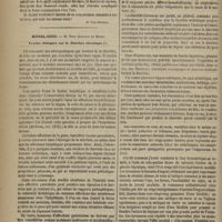 0110 - Page 98 - Séance de l'Académie de médecine. [Dr Victor Révillout] / Hôtel-Dieu. M. Noel Guéneau de Mussy. Leçons cliniques sur la diarrhée chronique