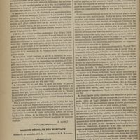 0122 - Page 110 - Société de chirurgie. Séance du 24 janvier 1872. Discussion.. Exostoses du sinus de la face et des fosses nasales. M. Giraldès. (A suivre) / Société médicale des hôpitaux. Séance du 24 novembre 1871. Présentation