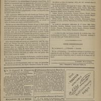 0123 - Page 111 - Société médicale des hôpitaux. Séance du 24 novembre 1871. Présentation / Chronique et nouvelles scienifiques / Petite correspondance