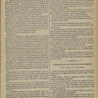 0159 - Page 147 - Hôtel-Dieu d'Amiens. Mort subite. - Autopsie. - Anévrysme de l'aorte ouvert dans le péricarde. (Observation recueillie par M. Lesenne...) / Considérations sur l'éclampsie post-partum ; par M. le Docteur Verrier...