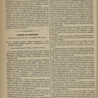 0200 - Page 188 - Ovariotomie. (Note présentée par M. Le Fort à la Société de chirurgie dans la séance du 14 février 1872) / Société de chirurgie. Séance du 14 février 1872