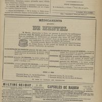 0211 - Page 199 - Chronique et nouvelles scientifiques. Hospice de la Salpêtrière / Petite correspondance
