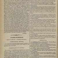 0318 - Page 306 - Séance de l'Académie de médecine. [Dr Brochin] / Académie de médecine. Séance du 2 avril 1872. Correspondance officielle / Correspondance non officielle / Présentations