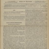 0325 - Page 313 - Avis / Sommaire / Revue clinique hebdomadaire. Maladies du bulbe rachidien