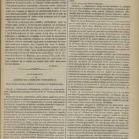 0399 - Page 387 - Revue clinique hebdomadaire. Cysticerque ladrique intra-oculaire / Contribution à la question de l'infection purulente ; par le Docteur Surmay...