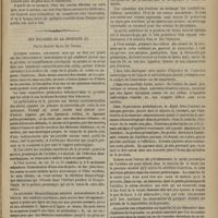 0423 - Page 411 - Revue clinique hebdomadaire. Affection encéphalique survenue sous la dépendance de lésions multiples du crâne / Des maladies de la prostate ; par le Docteur Kraus...