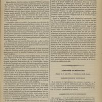 0439 - Page 427 - Sur les modifications anatomiques qui se produisent dans la moelle épinière à la suite de l'amputation d'un membre ou de la section des nerfs de ce membre. (Note de M. A. Vulpian, présentée à l'Académie par M. Cl. Bernard) / Académie de médecine. Séance du 7 mai 1872. Correspondance officielle / Correspondance non officielle / Présentations