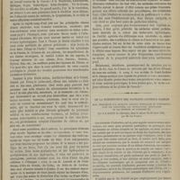 0503 - Page 491 - Faculté de médecine de Paris. Thérapeutique cours de M. Gubler. Les eaux minérales de France / De la substitution des courants continus faibles mais permanents aux courants continus énergiques ou temporaires, dans les paralysies, les contractures musculaires et les tensions de nutrition. (Lu à la Société de chirurgie, dans la séance du 20 mars 1872, par M. Le Fort)