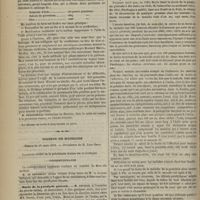 0530 - Page 518 - Académie de médecine. Séance du 4 juin 1872. Communication. Suite de la discussion sur la thoracentèse. M. Hérard / Société de médecine. Séance du 15 mars 1872. Correspondance. Durée de la paralysie générale. M. Foville