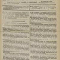 0533 - Page 521 - Sommaire / Revue clinique hebdomadaire. Promenade dans les hôpitaux. - Faits rares et curieux / Ouate collodionnée. - Mobilisation de la peau pour éviter les rétractions cicatricielles