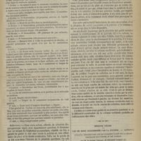 0543 - Page 531 - Hôpital des Enfants Malades. M. Bouchut. De la thoracentèse par l'aspiration pneumatique dans la pleurésie purulente / Médecine légale. Cas de mort déterminée par la foudre. - autopsie quelques considérations sur les accidents causés par le fluide électrique sur l'homme et les animaux ; par M. le Docteur Fredet...