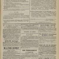 0579 - Page 567 - Thèses soutenues à la Faculté de médecine de Paris pendant l'année 1872 / Bulletin bibliographique
