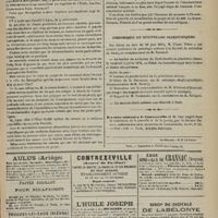 0619 - Page 607 - Variétés. Assemblée nationale. Rapport sommaire fait au nom de la 7e commission d'initiative parlementaire sur la proposition de MM. Le Royer, Ducarre, Flottard et plusieurs de leurs collègues, relative à la création d'une Faculté de médecine et d'une école supérieure de pharmacie dans la ville de Lyon, par M. Francisque Rive... / Chronique et nouvelles scientifiques