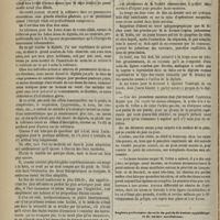 0726 - Page 714 - Revue clinique hebdomadaire. Du traitement de la pneumonie. (Troisième article) / Promenade dans les hôpitaux. - Notes rétrospectives. Trace des pulsations attribuées aux capillaires du tissu de granulation. - Gliome de l'orbite. - Polype nasal guéri par la méthode de B. Langenbeck et Boeckel / Angines perforantes du voile du palais de nature syphilitique et de nature scrofuleuse
