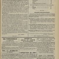 0731 - Page 719 - Variétés. Ouvrages récents d'ophthalmologie ; par MM. Liebreich, de Montméja et Maurice Perrin. (Sera continué) / Chronique et nouvelles scientifiques / Bulletin bibliographique