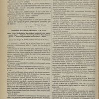 0742 - Page 730 - Séance de l'Académie de médecine. [Dr Victor Revillout] / Hôpital du Gros-Caillou. M. Widal. Deux kystes hydatiques du poumon simulant une tuberculose aiguë. - Rupture de la loge de l'un d'eux dans la pièvre. - Pleurésie purulente consécutive. - Mort. (Leçon recueillie par M. Zuber...)