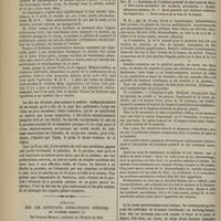 0768 - Page 756 - Ulcération de la muqueuse rectale. Ablation partielle de la partie antéro-inférieure de l'intestin et de la portion correspondante de la prostate ; par MM. Ricord et Demarquay / Mémoire sur les affections syphilitiques précoces du système osseux ; par Charles Mauriac...
