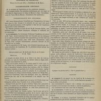 0785 - Page 773 - Fracture de la clavicule au tiers externe / Académie de médecine. Séance du 20 août 1872. Correspondance officielle / Correspondance non officielle / Incident / Rapport