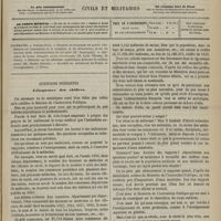 0797 - Page 785 - Sommaire / Questions pendantes. L'éloquence des chiffres. [Dr Victor Revillout]