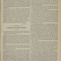 0847 - Page 835 - Maladies de l'oreille ; par M. J. Toynbee... (Traduction de M. Darin). (A suivre) / Assistance publique de Paris. Rapport de la commission chargée de l'examen des mémoires adressés pour le concours du prix proposé sur cette question par la Société des médecins des bureaux de bienfaisance