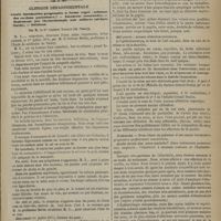 0871 - Page 859 - La physiologie expérimentale et la médecine traditionnelle. [Dr Brochin] / Clinique départementale. Ataxie locomotrice progressive à forme aiguë (sclérose des cordons postérieurs) ? - Amaurose consécutive. - Traitement par l'hydrothérapie (eau sulfurée calcique froide). - Guérison ; par M. le Dr Gustave Vautrin...
