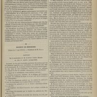 0889 - Page 877 - Étude sur le cancer primitif des voies biliaires. Par M. F. Villard... / Société de médecine. Séance du 17 mai 1872. Rapport. Sur la candidature de M. le Docteur Gustave Hameau au titre de membre correspondant