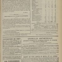 0891 - Page 879 - Société de médecine. Séance du 17 mai 1872. Rapport. Sur la candidature de M. le Docteur Gustave Hameau au titre de membre correspondant. (A suivre) / Chronique et nouvelles scientifiques. Bulletin hebdomadaire des décès d'après les déclarations à l'état civil, du 7 au 13 septembre 1872