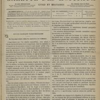 0909 - Page 897 - Sommaire / Revue clinique hebdomadaire. De la température dans les maladies de l'enfance