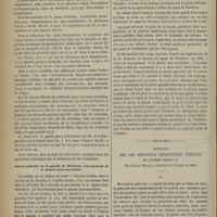0910 - Page 898 - Revue clinique hebdomadaire. De la température dans les maladies de l'enfance / Calcul salivaire de la glande de Warthon, engorgement de la glande sous-maxillaire / Mémoire sur les affections syphilitiques précoces du système osseux ; par Charles Mauriac...