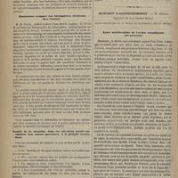 0918 - Page 906 - Température animale / Dynamisme comparé des hémisphères cérébraux chez l'homme / Emploi de la vératrine dans les affections cardio-vasculaires non encore parvenues à la période cachectique / Clinique d'accouchements. M. Guéniot... Suppléant M. le Professeur Depaul. (Leçon recueillie par M. le Docteur G. Chantreuil...). Kyste multiloculaire de l'ovaire compliquant une grossesse