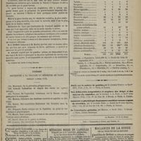 0931 - Page 919 - Académie de médecine. Séance du 1er octobre 1872. Communication. Fièvre aphtheuse. M. Bouley / Thèses soutenues à la Faculté de médecine de Paris pendant l'année 1872
