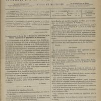 0933 - Page 921 - Sommaire / Transférement à Nancy de la Faculté de médecine et de l'école supérieure de pharmacie de Strasbourg. [Dr Brochin] / [Rapport du Ministre de l'instruction publique, des cultes et des beaux-arts]