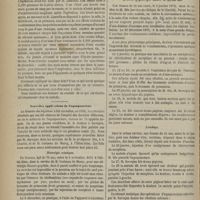 0958 - Page 946 - Revue clinique hebdomadaire. Expulsion réitérée par les bronches de grandes quantités de sérosité à la suite de la thoracentèse, sans lésion apparente du poumon / Nouvelles applications de l'aquapuncture