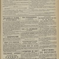 0963 - Page 951 - Administration générale de l'assistance publique. Amphithéatre d'anatomie année 1872-1873 / Chronique et nouvelles scientifiques. Faculté de médecine de Paris / Faculté de médecine de Montpellier / École de médecine de Besançon / Lycée Descartes / Lycée de Grenoble / Lycée de Tarbes