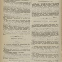 0970 - Page 958 - Variétés. Traité pratique des maladies du larynx et du pharynx ; par M. le Docteur L. Mandl / Association française pour l'avancement des sciences. Irritation spinale / Nature et traitement du glaucome aigu / Histologie pathologique dans la folie. (A suivre) / Chronique et nouvelles scientifiques. Cours de médecine pour les femmes en Russie