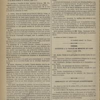1002 - Page 990 - Société de médecine de Paris. Séance du 7 juin 1872. Correspondance / Thèses soutenues à la Faculté de médecine de Paris pendant l'année 1872 / Chronique et nouvelles scientifiques. Faculté de médecine de Paris