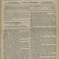 1013 - Page 1001 - Sommaire / Clinique d'accouchements. M. Guéniot... Suppléant M. le Professeur Depaul. Sur l'accouchement prématuré, dit spontané. (Leçon recueillie par M. le Dr G. Chantreuil...)