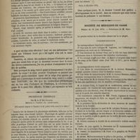1016 - Page 1004 - Apoplexie cutanée. (Observation recueillie par le Docteur Rinaldi...) / Physiologie cérébrale ; par M. le Dr Ed. Fournié... (Pli cacheté déposé à l'Institut le 28 juillet 1872, sous le n° 2861) / Société de médecine de Paris. Séance du 21 juin 1872. Correspondance